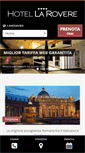 Mobile Screenshot of hotellarovere.biz